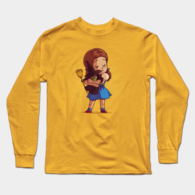 Dorothy and the Witch Long Sleeve T-Shirt by Naolito